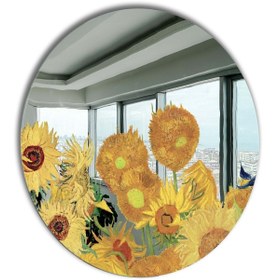 Resim Yuvarlak Ayna, Pinterest Ayna, Renkli Duvar Dekoru, Pinterest Oda Dekoru, Kırılmaz Dekorafif Ayna 