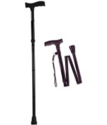 Resim Bronz Katlanır Baston 