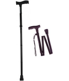 Resim Bronz Katlanır Baston 