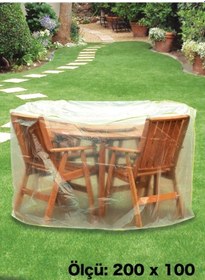 Resim Homaks Mobilya Koruma Örtüsü 200x100 CM Şeffaf 