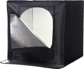 Resim Soligor 80X80Cm Ürün Çekim Çadırı Ledli Professional 