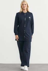 Resim Beruflic Sementa 76510 Çıtçıtlı Tunik Boy Eşofman Takım 