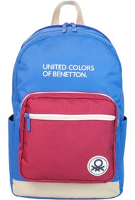 Resim VKN 13022 UNITED COLORS OF BENETTON TRİCOLOR İLKOKUL ÇANTASI MAVİ 