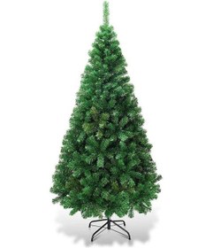 Resim T.concept Yılbaşı Çam Ağacı 240 Cm Boy, 1000 Dal, Noel Yılbaşı Dekorasyonu, Metal Ayaklı, Kutulu 
