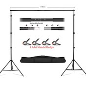 Resim ADA GREENBOX Taşınabilir 2,5x3 Metre Fon Standı 