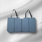 Resim BalcıoğluSRV Tüm Araçlara Uyumlu 6*70*130 Cm Ölçülerinde GRİ DERİ KAPİTONE OTO KOLTUK YATAK 