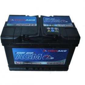 Resim 12 V 70 Ah Akü Agm Start Stop 