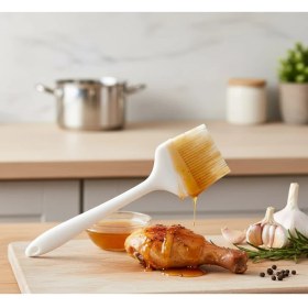 Resim Epinox Silikon Yumurta & Mutfak Fırçası Beyaz 6 cm Pbeyaz 6 Cmp 