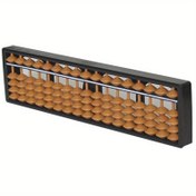 Resim 1 adet Standart Abaküs, 17 Rakamlı Çubuklar, ABS Malzeme, Zihinsel Aritmetik ve Öğrenme için Eğitici Matematik Hesaplama Aracı 