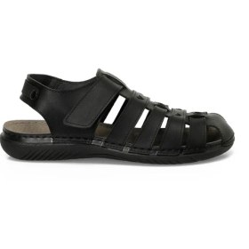 Resim Polaris 408025.M5FX Siyah Erkek Sandalet 