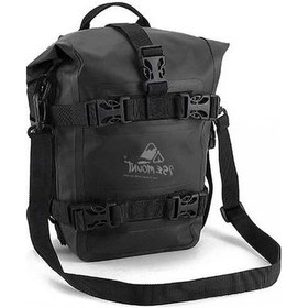 Resim Pazly Su Geçirmez 8l Motosiklet Çerçeve Çantası - Siyah Pvc++pp600d Aksesuar Siyah 