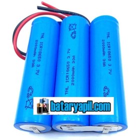 Resim TNL 11.1v 2000mah Matkaplar Için Li-ion Pil Grubu 