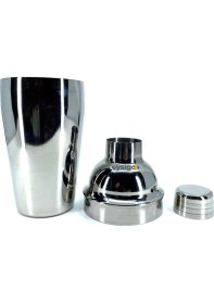 Resim Mediterian Paslanmaz Çelik 2 Parçalı Kokteyl Shaker Seti 500 ml, şık ve dayanıklı tasarım 