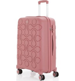 Resim Mçs Polipropilen 2li Valiz Seti Büyük & Kabin V376 S23sy1000050-set 00418 Koyu Pudra 