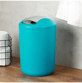Resim Turkuaz, Çöp Kovası 2 Litre - Brasil Model 