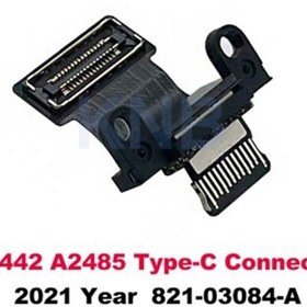 Resim PROFİX Macbook Pro 14 A2485 Dc Jack 821-03084-a 