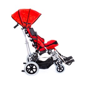 Resim Comfort Plus DM-BOSS Kırmızı Engelli Pediatrik Baston Puset 