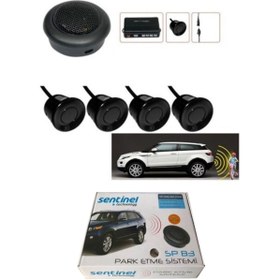 Resim Sentinel Ses Ikazlı Araç Park Sensörü Araç Park Asistanı Siyah 