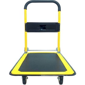 Resim Pro Yerli Üretim Koli Yük Paket Taşıma El Arabası 180 Kg Kapasiteli Katlanır Tablalı 785p 