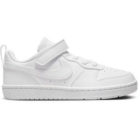 Resim Nike Court Borough Low Recraft (Ps) Çocuk Beyaz Sneaker Ayakkabı DV5457-106 