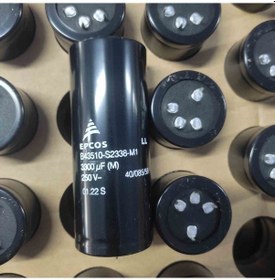 Resim B43510s2338m1 3300mf 250v 4pın Elko Kondansatör 