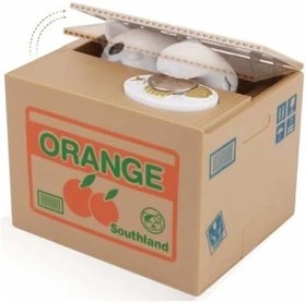 Resim Hareketli Para Çalan Kedi Kumbara 