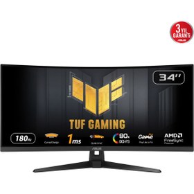 Resim ASUS VG34VQ3B 34" 1ms 180Hz WQHD VA Gaming (Oyuncu) Monitör 