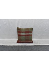 Resim Zehra Abla Halı Yeni El Dokuma Dekoratif Kilim Kırlent Yastık Kılıfı 6062 