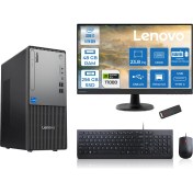 Resim Lenovo Thinkcentre Neo 50T Gen5 Intel Core I7 14700 48GB Ddr5 256GB SSD 23.8 Inç Monitör Freedos Quadro T1000 4gb Masaüstü Bilgisayar 10002412UAS0GL00F16 + Zetta Flash Bellek 