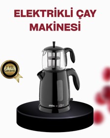Resim UCUZTEKNO Cam Demlikli 20 Bardak Kapasiteli Elektrikli Çaycı 
