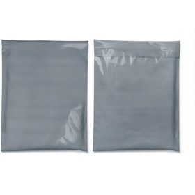 Resim Cepsiz Gri Kargo Poşeti - 48x55+5 / 100 
