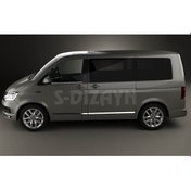 Resim S-dizayn Vw T6 Transporter Krom Cam Çıtası 2 Prç. 2015-2019 