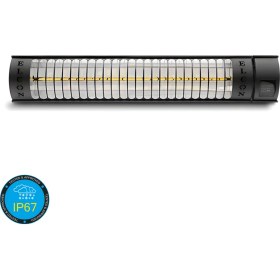 Resim Elcon RCH-2500/6 IP67 Suya Dayanıklı 2500W Elektrikli Infrared Isıtıcı – Uzaktan Kumandalı 
