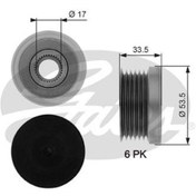 Resim GATES OAP7111 Alternator Kasnagi (BMW:1 Serisi 3Serisi 5 Serisi 730I 09-) 12317552353 4466273 (WA893325) 