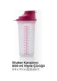 Resim Tupperware Shaker Karıştırıcı 600 Ml Şekşek Esc Çok Renkli 