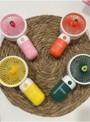 Resim Tasarım Mini Fan Masaüstü Taşınabilir Telefon Stantlı Vantilatör (Stokta Hangisi Varsa O Gönderilecektir ) 