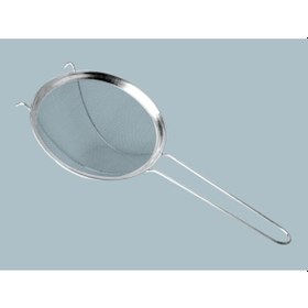 Resim Çelik Süt Süzgeci Paslanmaz Süzgeç 22 CM Destekli Süzek 