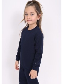 Resim Toontoy Kız Çocuk Baskılı Sweatshirt Kırmızı 