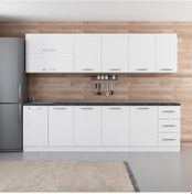 Resim Minar 280 Cm Mutfak Dolabı Beyaz 280-B1 