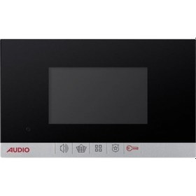 Resim Audio 001181 4.3 Inç Siyah Bus Plus Görüntülü Diafon 