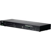 Resim Aten 16 Port Ps-2-usb Kvm Ip Switch Cs1716i-at-g 