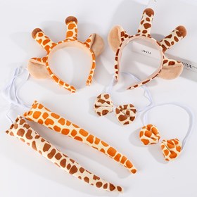 Resim 2'li/4'lü/6'lı/9'lu Paskalya Hayvan Bandı Zirafet Saç Tokası Kostüm Parti Aksesuarları 