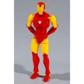 Resim Hunga Iron Man Oynar Eklemli Hareketli Robot Oyuncak Aksiyon Figürü Dummy 