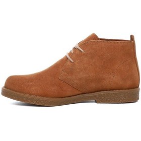 Resim Gönderi R Taba Süet Oxford Kalıp Kauçuk Taban Hakiki Deri Bot Taba Süet 