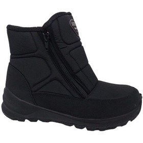 Resim Scooter 7449 Kadın Siyah Fermuarlı Su Geçirmez Watertight Kar Botu Siyah 