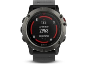Resim Garmin Fenix 5X Sapphire - Siyah Akıllı Saat 