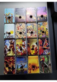 Resim Anka Özel Resim Baskılı Kayın Ağacı Özel Üretim 17 Sesli Kalimba 