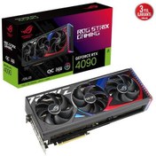 Resim Asus ROG Strix GeForce RTX4090 OC ROG-STRIX-RTX4090-O24G-GAMING 24GB GDDR6X 384Bit DX12 Ekran Kartı 