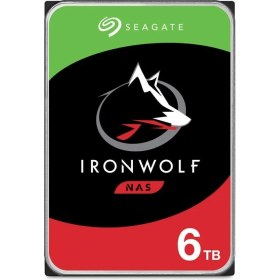 Resim Seagate 6 Tb Seagate 3.5 Ironwolf Sata3 5400RPM 256MB ST6000VN001 (Resmı Dıst Garantılı) 