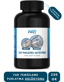 Resim cleanfast Yeni Nesil Buharlı Premium I Araba Far Temizleme Ve Parlatma Solüsyonu I Kloroform Uyumlu 250 gr 